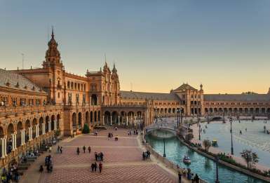 Plaza de España vista general