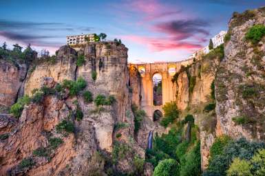 Atardecer en Ronda